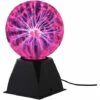 Nouveauté Verre Magique Plasma Électrique Statique Ball Light 6 Pouces Lumières De Table Sphère Veilleuse Enfants Cadeau Pour Magic Plasma Lightning Nuit Lampe (Taille : 6 Inch)