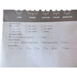 Suspension LED 50W COB Blanc Chaud 3000K 3290lm 230V Highbay Sans Diffuseur Special Grande Hauteur IP65 -EUROPALAMP Soldes Magasin 52663785 3