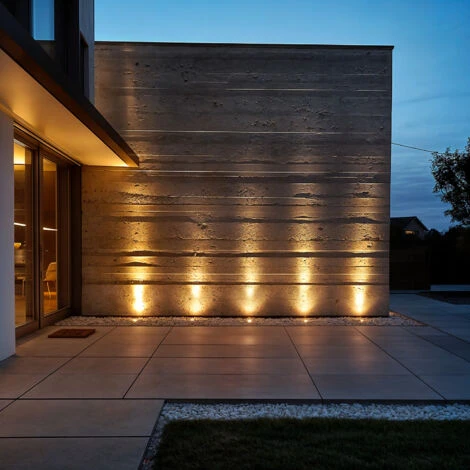 Spot LED Extérieur 12W Inox Encastrable Au Sol Blanc Chaud 2700K - 3000K 45º 2 Spot LED Extérieur 12W Inox Encastrable Au Sol Blanc Chaud 2700K - 3000K 45º – Image 2