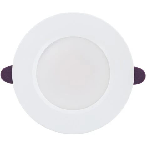 Downlight LED Rond Waterproof IP65 8W Coupe Ø 75mm Blanc Neutre 4000K 60ºBlanc 2 Downlight LED Rond Waterproof IP65 8W Coupe Ø 75mm Blanc Neutre 4000K 60ºBlanc – Image 2