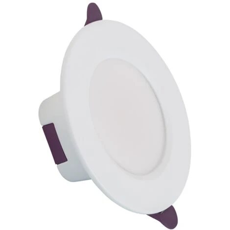 Downlight LED Rond Waterproof IP65 8W Coupe Ø 75mm Blanc Neutre 4000K 60ºBlanc 3 Downlight LED Rond Waterproof IP65 8W Coupe Ø 75mm Blanc Neutre 4000K 60ºBlanc – Image 3