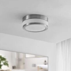 Plafonnier Salle De Bain à Intensité Variable 'Flavi' En Métal Pour Salle De Bain 8 Plafonnier Salle De Bain à Intensité Variable 'Flavi' En Métal Pour Salle De Bain -EUROPALAMP Soldes Magasin 5447348 4