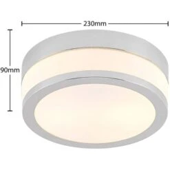 Plafonnier Salle De Bain à Intensité Variable 'Flavi' En Verre Pour Salle De Bain 9 Plafonnier Salle De Bain à Intensité Variable 'Flavi' En Verre Pour Salle De Bain -EUROPALAMP Soldes Magasin 5447396 5