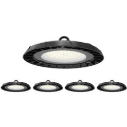 Cloche Highbay Industrielle UFO 120° 50W (Pack De 5) - Blanc