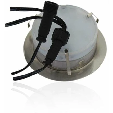 Spot LED Encastrable Rond 2,5W étanche Blanc Chaud 2700K 4 Spot LED Encastrable Rond 2,5W étanche Blanc Chaud 2700K – Image 4
