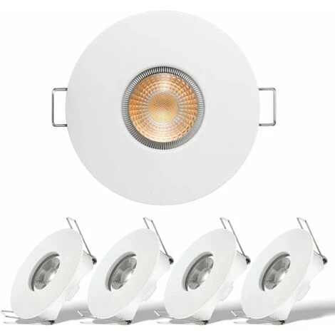 ZOLGINAH Spot Led Encastré, Spot Encastrable Extra Plat, 5W 400lumen Equivalent 50W Incandescence, 230V Blanc Chaud 3000 K, 120°d'éclairage, Spot De Plafond Pour Salle De Bain Salon Cuisine. Lot De 5 1 ZOLGINAH Spot Led Encastré, Spot Encastrable Extra Plat, 5W 400lumen Equivalent 50W Incandescence, 230V Blanc Chaud 3000 K, 120°d'éclairage, Spot De Plafond Pour Salle De Bain Salon Cuisine. Lot De 5