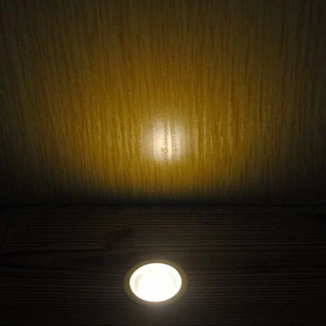 ZOLGINAH Spot à Encastrable Lampe De Sol-Lumière (Blanc Chaud) étanche IP67 DC12V 0.6W Ø31mm-éclairage Pour Terrasse, Patio, Chemin, Mur, Jardin, Décoration, Intérieur Et Extérieur-1 Pièces 2 ZOLGINAH Spot à Encastrable Lampe De Sol-Lumière (Blanc Chaud) étanche IP67 DC12V 0.6W Ø31mm-éclairage Pour Terrasse, Patio, Chemin, Mur, Jardin, Décoration, Intérieur Et Extérieur-1 Pièces – Image 2