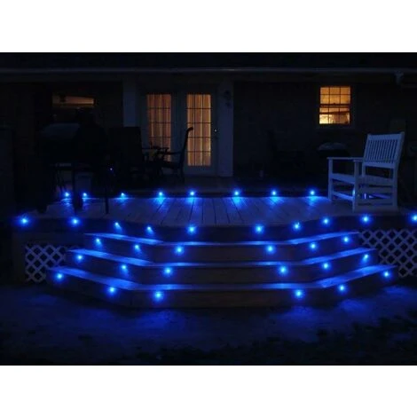 ZOLGINAH Lampe Au Sol Spot Encastrable-Lumière Réglable (Bleu) étanche IP67 0.6W Ø31mm-éclairage Pour Terrasse, Patio, Chemin, Mur, Jardin, Décoration, Intérieur Et Extérieur, 1 Pièces 5 ZOLGINAH Lampe Au Sol Spot Encastrable-Lumière Réglable (Bleu) étanche IP67 0.6W Ø31mm-éclairage Pour Terrasse, Patio, Chemin, Mur, Jardin, Décoration, Intérieur Et Extérieur, 1 Pièces – Image 5