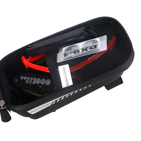 Support Téléphone Vélo Etanche, Sacoche Vélo Guidon Cadre Housse De Téléphone Rotatif Pour Vélo VTT Moto Scooter Avec Espace Rangement Ecran Tactile 2 Support Téléphone Vélo Etanche, Sacoche Vélo Guidon Cadre Housse De Téléphone Rotatif Pour Vélo VTT Moto Scooter Avec Espace Rangement Ecran Tactile – Image 2