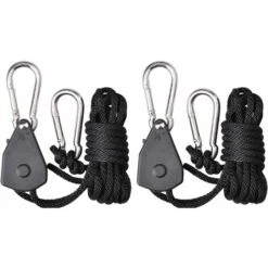 DENUOTOP Cintres Classiques LED Grow Light Hangers LED Elèvent Le Cintre Léger, Yoyo Suspendus Pour Le LED Elèvent Le Montage Léger D'ampoule De HPS (Light Hangers)