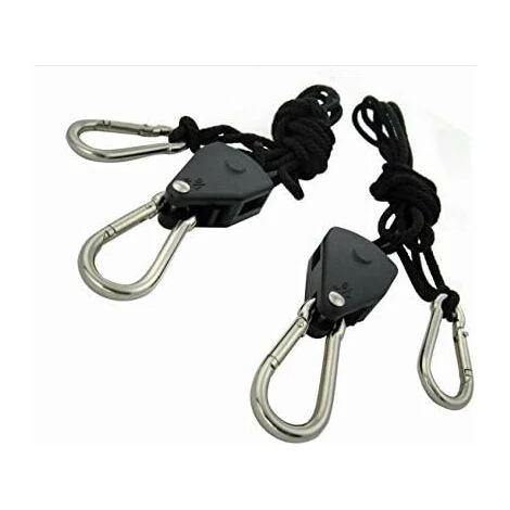 DENUOTOP Cintres Classiques LED Grow Light Hangers LED Elèvent Le Cintre Léger, Yoyo Suspendus Pour Le LED Elèvent Le Montage Léger D'ampoule De HPS (Light Hangers) 2 DENUOTOP Cintres Classiques LED Grow Light Hangers LED Elèvent Le Cintre Léger, Yoyo Suspendus Pour Le LED Elèvent Le Montage Léger D'ampoule De HPS (Light Hangers) – Image 2