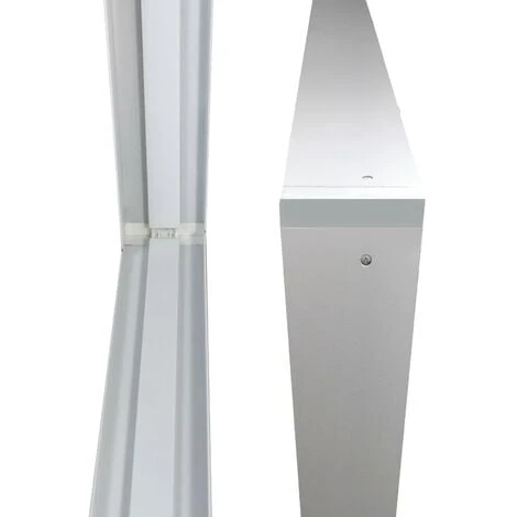 EUROPALAMP Kit Saillie Automatique Pour Dalles Led 600x600 ALU Blanc Laqué 2 EUROPALAMP Kit Saillie Automatique Pour Dalles Led 600x600 ALU Blanc Laqué – Image 2