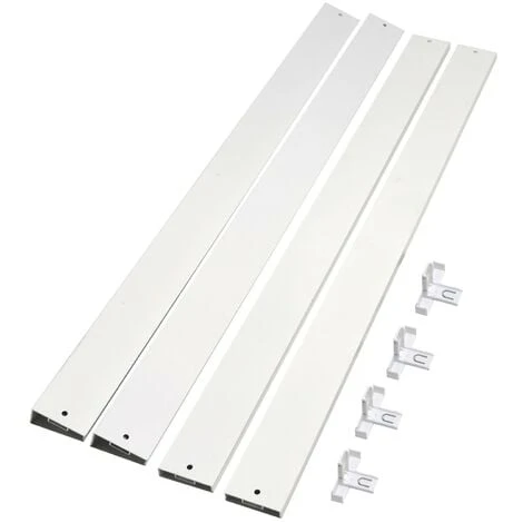 EUROPALAMP Kit Saillie Automatique Pour Dalles Led 600x600 ALU Blanc Laqué 4 EUROPALAMP Kit Saillie Automatique Pour Dalles Led 600x600 ALU Blanc Laqué – Image 4