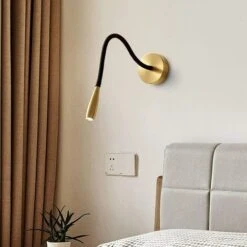 LED Lampes De Lecture, Lampe Chevet Murale Ajustable à Col De Cygne Lumière Liseuse Flexible Moderne Applique Murale Créatif Mur Lampe Intérieur Lampe De Table 210Lm 4000K LED 3W 220-240V AC -EUROPALAMP Soldes Magasin 60608284 5