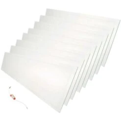 Panneau LED 120x30 48W BLANC (Pack De 8) - Blanc Chaud 2300K - 3500K - SILAMP