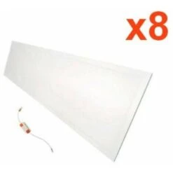 Panneau LED 120x30 48W BLANC (Pack De 8) - Blanc Chaud 2300K - 3500K - SILAMP -EUROPALAMP Soldes Magasin 60978055 3