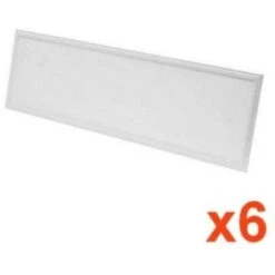 Panneau LED 120x30 Slim 45W BLANC - No Flicker (Pack De 6) - Blanc Neutre 4000K - 5500K - SILAMP -EUROPALAMP Soldes Magasin 60978342 3