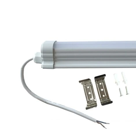 Réglette Lumineuse étanche 150cm 50W IP65 (Pack De 20) - Blanc Froid 6000K - 8000K - SILAMP 4 Réglette Lumineuse étanche 150cm 50W IP65 (Pack De 20) - Blanc Froid 6000K - 8000K - SILAMP – Image 4