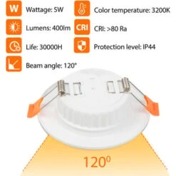SWANEW 20x Spots Encastrables LED Spots Encastrables 5W Spots De Plafond Blanc Froid - Blancspot Led Encastrablespot Encastrable à Led Spots Encastrables Led Spots à Encastrer 7 SWANEW 20x Spots Encastrables LED Spots Encastrables 5W Spots De Plafond Blanc Froid - Blancspot Led Encastrablespot Encastrable à Led Spots Encastrables Led Spots à Encastrer -EUROPALAMP Soldes Magasin 64460551 3