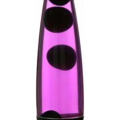 Lampe à Lave Jenny Noire Au Design Vintage En Style Rétro Avec Liquide Rosa Et Cire Violette H:42cm - Violet, Rose, Noir 7 Lampe à Lave Jenny Noire Au Design Vintage En Style Rétro Avec Liquide Rosa Et Cire Violette H:42cm - Violet, Rose, Noir -EUROPALAMP Soldes Magasin 64660568 3