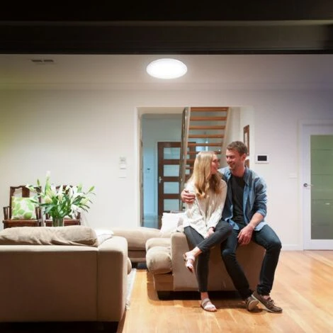 Plafonnier LED Salle De Bain, Platine LED 12W Intégrée, 1200lm, éclairage Pièces Humides, IP44, Blanc Neutre 4000K, 230V, Ø 280mm 5 Plafonnier LED Salle De Bain, Platine LED 12W Intégrée, 1200lm, éclairage Pièces Humides, IP44, Blanc Neutre 4000K, 230V, Ø 280mm – Image 5