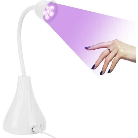 Lampe UV Sèche Ongles, 18W LED Lampe UV Ongles Gel Séchage Rapide Séchoir à Ongles Avec Minuterie 60s Portable Rotation à 360° Sèche Ongles UV Lampe à Ongles Pour Toutes Les Gels (Blanc) 1 Lampe UV Sèche Ongles, 18W LED Lampe UV Ongles Gel Séchage Rapide Séchoir à Ongles Avec Minuterie 60s Portable Rotation à 360° Sèche Ongles UV Lampe à Ongles Pour Toutes Les Gels (Blanc)