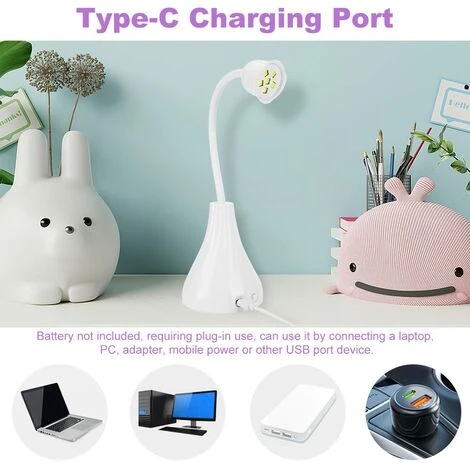 Lampe UV Sèche Ongles, 18W LED Lampe UV Ongles Gel Séchage Rapide Séchoir à Ongles Avec Minuterie 60s Portable Rotation à 360° Sèche Ongles UV Lampe à Ongles Pour Toutes Les Gels (Blanc) 4 Lampe UV Sèche Ongles, 18W LED Lampe UV Ongles Gel Séchage Rapide Séchoir à Ongles Avec Minuterie 60s Portable Rotation à 360° Sèche Ongles UV Lampe à Ongles Pour Toutes Les Gels (Blanc) – Image 4