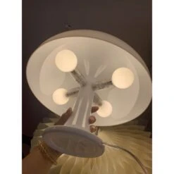 Solde- AGILITY, AGILITY Lampe De Table Champignon Lampe De Table En Polycarbonate Blanc,4 Sources Lumineuses LED Gratuites 9 Solde- AGILITY, AGILITY Lampe De Table Champignon Lampe De Table En Polycarbonate Blanc,4 Sources Lumineuses LED Gratuites -EUROPALAMP Soldes Magasin 67905851 5