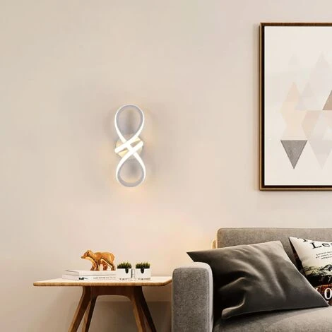 Plafonniers LED Modernes, Luminaire Plafonnier Courbe 17W, Plafonnier De Plafond Blanc Chaud 3000K Pour Salon Chambre Cuisine Salle à Manger Et Salle à Manger 3 Plafonniers LED Modernes, Luminaire Plafonnier Courbe 17W, Plafonnier De Plafond Blanc Chaud 3000K Pour Salon Chambre Cuisine Salle à Manger Et Salle à Manger – Image 3