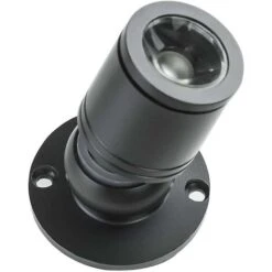 10 X Mini Projecteurs Encastrés à LED, Mini Projecteur 1WLED, Avec Pilote, 100-265v [classe énergétique A+] (noir, Lumière Froide) -EUROPALAMP Soldes Magasin 70392326 4