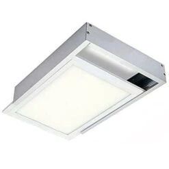 Kit En Saillie ALU Pour Panneau LED 60x30 Slim - Blanc - SILAMP