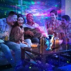 Projecteur Astronaute, Projecteur Ciel Etoile Galaxie Led,Ciel Etoile Plafond Projecteur Planetarium, Lampe Veilleuse Enfant BéBé Adulte, Veilleuse Etoile Projection, Decoration Chambre LionKnight 9 Projecteur Astronaute, Projecteur Ciel Etoile Galaxie Led,Ciel Etoile Plafond Projecteur Planetarium, Lampe Veilleuse Enfant BéBé Adulte, Veilleuse Etoile Projection, Decoration Chambre LionKnight -EUROPALAMP Soldes Magasin 72558068 5