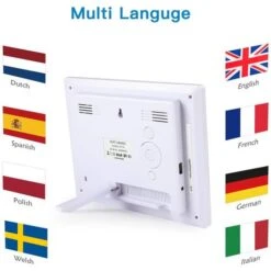 Montre Senior 8 Pouces. Calendrier Numérique Et Horloge Senior - Horloge Numérique, Réveil, Calendrier Pour Les Personnes Agées Et Les Personnes Atteintes De Démence 8 Montre Senior 8 Pouces. Calendrier Numérique Et Horloge Senior - Horloge Numérique, Réveil, Calendrier Pour Les Personnes Agées Et Les Personnes Atteintes De Démence -EUROPALAMP Soldes Magasin 74447391 4