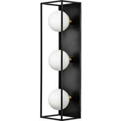 LEDVANCE DECOR Applique Salle De Bain Carrée IP44, Noir, G9