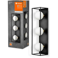 LEDVANCE DECOR Applique Salle De Bain Carrée IP44, Noir, G9 -EUROPALAMP Soldes Magasin 75246875 4