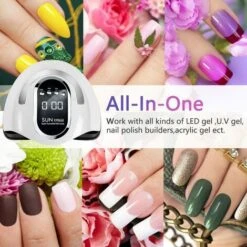 Lampe à Ongles Intelligente X11, 220W Séchage Rapide LED Sèche-Ongles à Induction UV Détachable Machine De Photothérapie Nail Art -EUROPALAMP Soldes Magasin 76704192 5