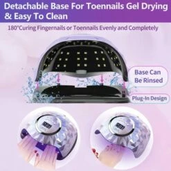 Lampe à Ongles 60 Perles De Lampe Lampe De Cuisson UV/LED Double Source De Lumière Perles De Lampe à Ongles -EUROPALAMP Soldes Magasin 76704915 5