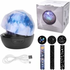 Veilleuse Étoile Pour Enfants, Lampe De Projection Veilleuse Univers, Romantique Étoile Mer Anniversaire Nouvelle Lampe Projecteur Pour Chambre - 3 Ensembles De Film 8 Veilleuse Étoile Pour Enfants, Lampe De Projection Veilleuse Univers, Romantique Étoile Mer Anniversaire Nouvelle Lampe Projecteur Pour Chambre - 3 Ensembles De Film -EUROPALAMP Soldes Magasin 77336930 4