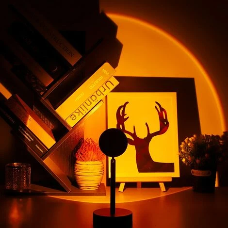 Sunset Projector Light, Lampadaire De Projecteur De Chambre à Coucher 2 Sunset Projector Light, Lampadaire De Projecteur De Chambre à Coucher – Image 2