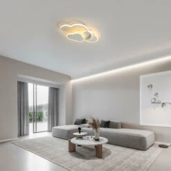 Plafonnier LED, Lampe De Plafond Créatif Nuage, 32W 2700lm 42cm, Blanc Chaud 3000K, Plafonniers Blancs Modernes Applique Murale Pour De Salon, Couloir Et Chambre De Enfant 9 Plafonnier LED, Lampe De Plafond Créatif Nuage, 32W 2700lm 42cm, Blanc Chaud 3000K, Plafonniers Blancs Modernes Applique Murale Pour De Salon, Couloir Et Chambre De Enfant -EUROPALAMP Soldes Magasin 79651828 5