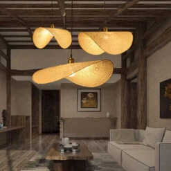 SVKBJROY Lustre En Bambou De Style Chinois Personnalisé Chapeau De Paille Lampes Suspendues Rétro Créatif Rotin Pendentif Lumières E27 Support De Lampe Pour Salon Balcon Café Hôtel--40cm 7 SVKBJROY Lustre En Bambou De Style Chinois Personnalisé Chapeau De Paille Lampes Suspendues Rétro Créatif Rotin Pendentif Lumières E27 Support De Lampe Pour Salon Balcon Café Hôtel--40cm -EUROPALAMP Soldes Magasin 80007001 3