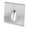 Spot LED Encastrable Mural Carré à LED Encastrable Pour Escaliers, Véranda, Allée 1 W CA 100–245 V (blanc Froid)