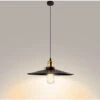 Industrielle Pendentif Lumière, SDLOGAL Vintage Suspension Métal Lampe Fer Pendentif D'éclairage Pendentif Luminaire Loft Lampe Suspendue Pour Restaurant Cuisine, Diamètre 30cm - Ampoule Non Incluse