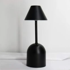 Lampe De Table Sans Fil Rechargeable LED Lampe De Bureau Batterie, 3 Niveaux De Luminosité Gradation Lampe De Table Lampe De Table Extérieure Pour Htel Moderne Restaurant Salle à Manger Lumières Porta