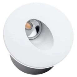 Spot LED 3W Encastrable Pour Escalier Rond Blanc AC 220-240V Blanc Neutre 4200K