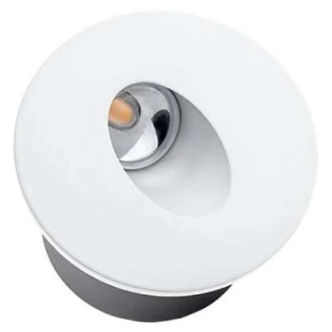 Spot LED 3W Encastrable Pour Escalier Rond Blanc AC 220-240V Blanc Neutre 4200K 1 Spot LED 3W Encastrable Pour Escalier Rond Blanc AC 220-240V Blanc Neutre 4200K