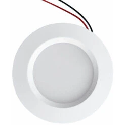Spot LED Encastrable Compact 55mm Blanc 3W DC12V Équivalent 25W - Blanc Du Jour 6000K