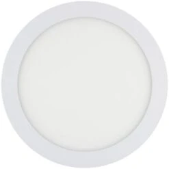 Spot Encastrable Dalle LED Ronde Extra-Plate 18W Coupe Ø 205 Mm Downlight Panel Blanc Froid 5000K - 5500K -EUROPALAMP Soldes Magasin 83566706 3