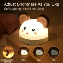 Veilleuse Enfant 3-en-1 Réveil Et Veilleuse 7 Couleurs LED Luminosité Réglable Avec Télécommande USB Rechargeable Veilleuse Bébé 7 Veilleuse Enfant 3-en-1 Réveil Et Veilleuse 7 Couleurs LED Luminosité Réglable Avec Télécommande USB Rechargeable Veilleuse Bébé -EUROPALAMP Soldes Magasin 83679951 3