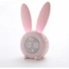 Réveil Lapin Rose Pour Enfants Créatif LED Lapin Veilleuse Tactile Et Entraîneur De Sommeil Rechargeable Pour Chambre Garçon Fille, Rose